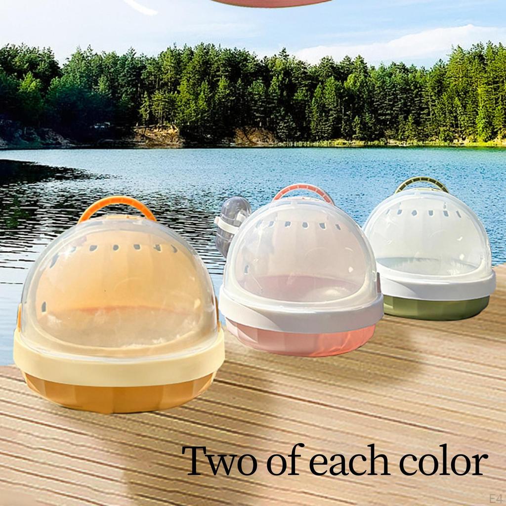 2 упаковки переносного футляра для хомяка, клетка для бега домашних животных с бутылкой воды, большая сумка для переноски мелких животных