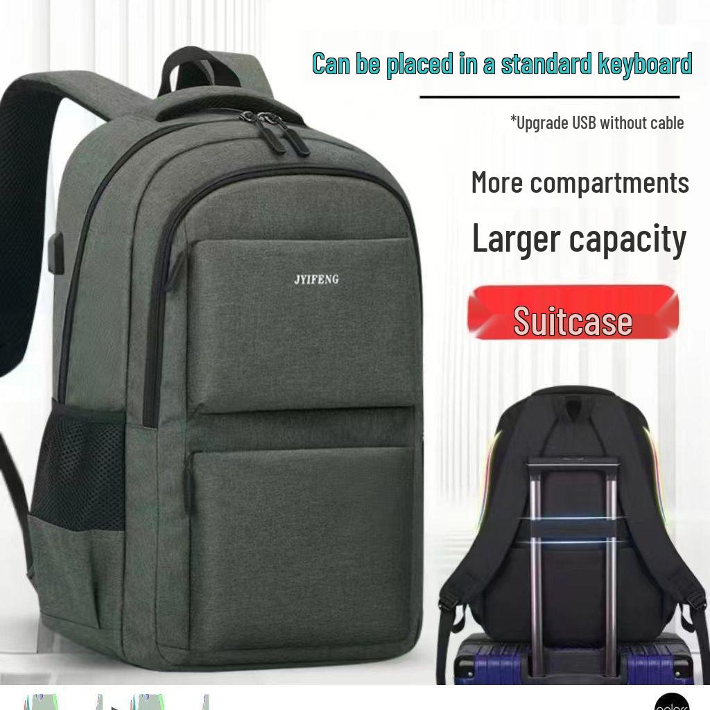 Мужской износостойкий школьный рюкзак из Оксфорда большой вместимости 16 дюймов