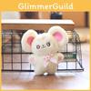 Mouse Cuter Little Plush Keychain Stuffed Toy With Pp Cotton Fill For Kids Decor