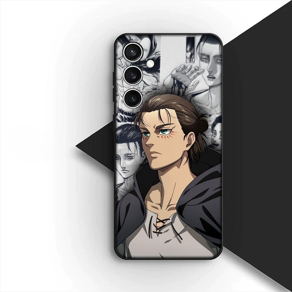 Чехол-обои Attack on titan levi для Samsung Galaxy S22 S21 S20 FE Ultra Plus A07 A15 A16 A17 A25 A37 A57 + Чехол для телефона