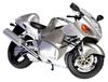 ЖК-МОДЕЛИ Suzuki GSX1300R Hayabusa 2001 Готовое изделие 1/12 (Серебряный цвет)