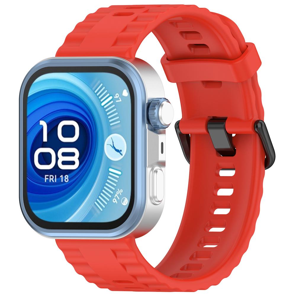 Для Huawei Watch Fit 4/4pro ремешок на запястье регулируемый браслет с черной пряжкой ремешок для часов Huawei Watch Fit 3