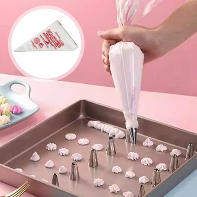 100 шт. Кондитерские мешки Пищевые одноразовые кондитерские мешки Прозрачные герметичные без запаха Глазурь для тортов Украшение печенья Обледенение Кондитерские мешки