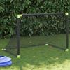 Foldable Black Football Goal for Children 90x64x64 Cm