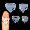 2Pcs Male Penis Ring Special Condom Delay Extension Glans Sleeve Reusable Toys