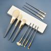 10 Pcs Makeup Brush Set Makeup Concealer Brush Blush Loose Powder Brush Eye Shadow Highlighter Foundation Brush Beauty Tools