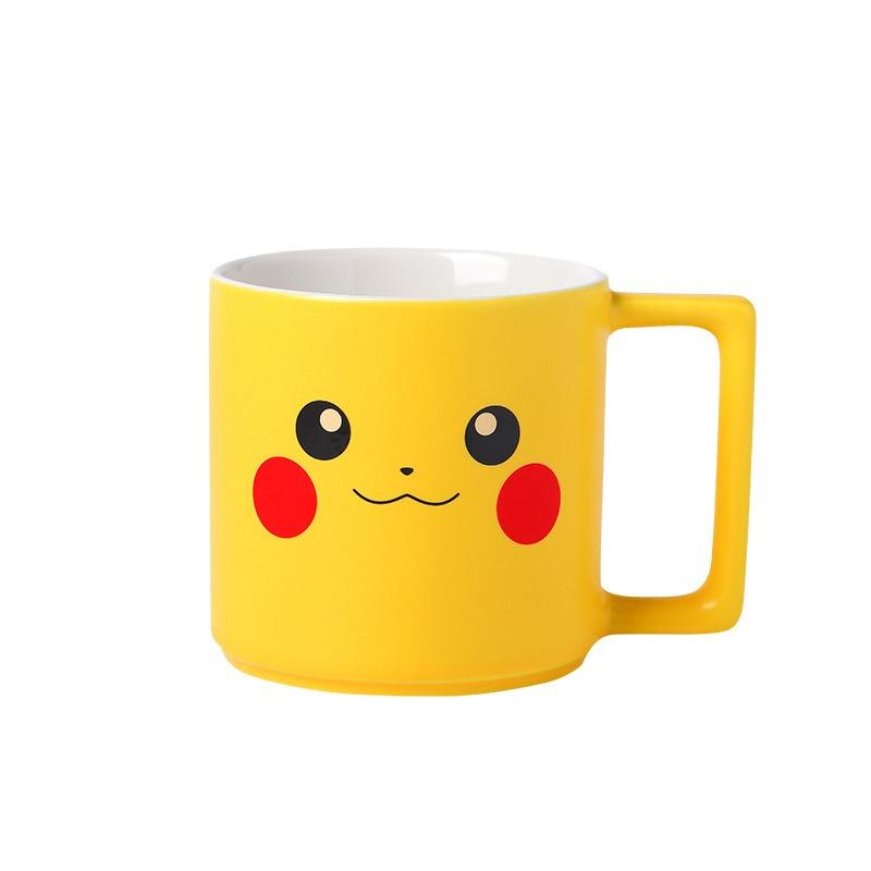 Керамические кружки SHUNXIANG Кружка Pokémon Pikachu Kawaii Аниме Чашка для завтрака и молока Милая Посуда для напитков Кофейная кружка Детские стаканы для воды