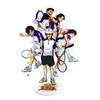 Tennis no Ouji sama Ryouma Shuusuke Eiji Kaoru, акриловая подставка, игрушечная фигурка