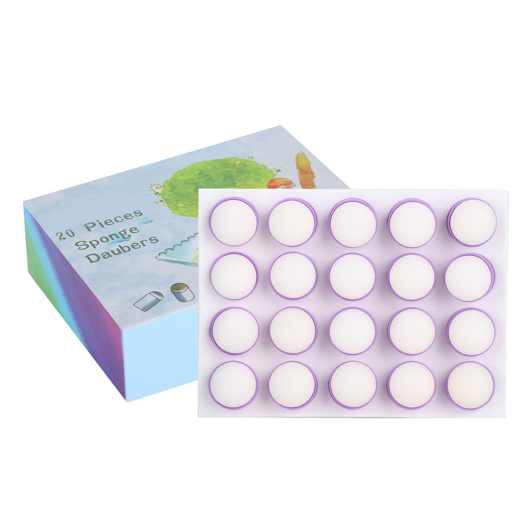  Палец Губка Даубер Художественная тушь Ремесло Рисование Губка Мел Штамповка Инструмент для рисования