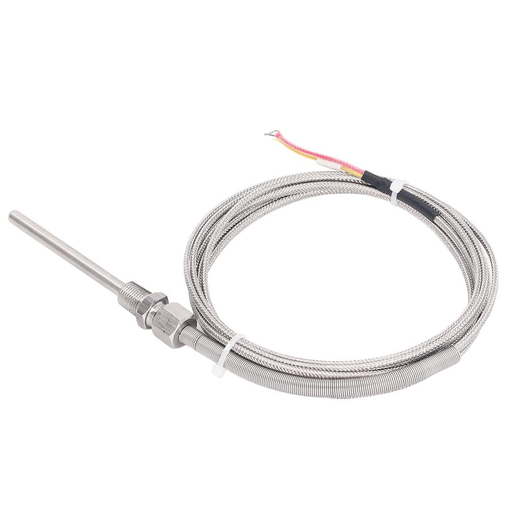 Термопара типа K 18 дюймов NPT 2 м линия Регулируемая длина пружины Открытая изоляция Температура