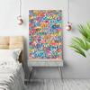 Красочные Любовь Сердца Уличные Граффити Поп Wall Art Плакат Печать На Холсте Красивая Картина для Подарка Гостиная Домашний Декор Cuadros
