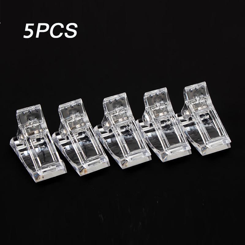 10 шт., гель для наращивания ногтей, фиксирующий зажим, прозрачный быстрый генератор для наращивания ногтей, инструмент для наращивания ногтей