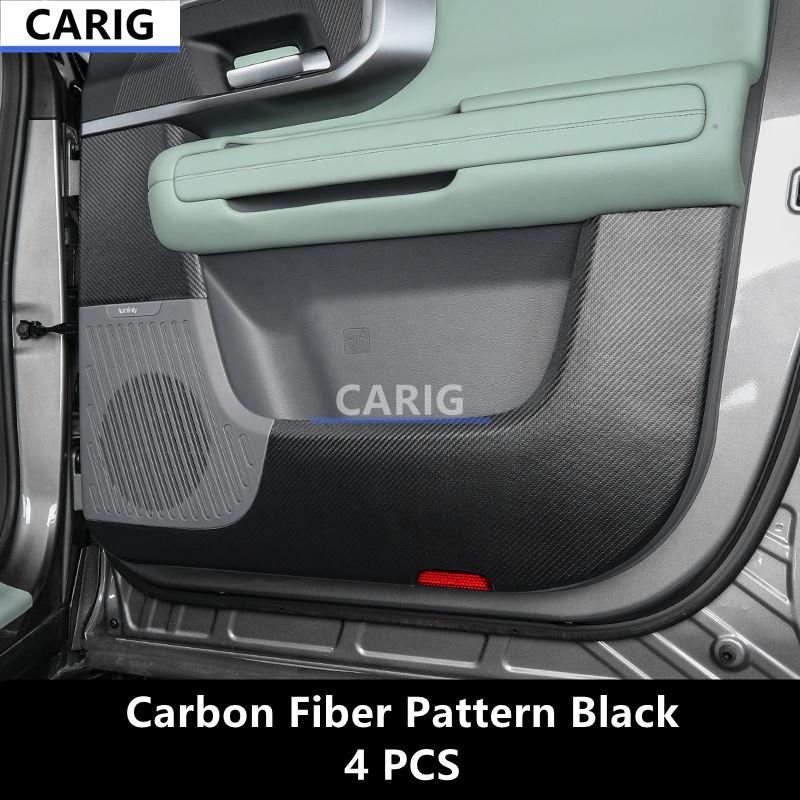For BAIC MOTOR BJ40 24-25 Leather Door Anti-kick Sticker Modified Car Interior Protection Film Modification Accessories Refit
