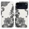 For iPhone 17 Pro Max Case 3D Creative Pattern PU Leather Stand Phone Cover