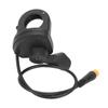 Electric Bicycle Thumb Accelerator Responsive Bike Conversion Trigger Throttle with Waterproof Plug
