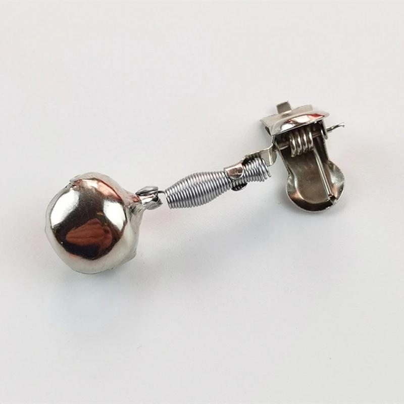 5Pcs Fishing Alarm Tip Single Alarm Bell Night Fishing Rod Bait Alarms Loud Alert Bell Clips Portable Fishing Alarms