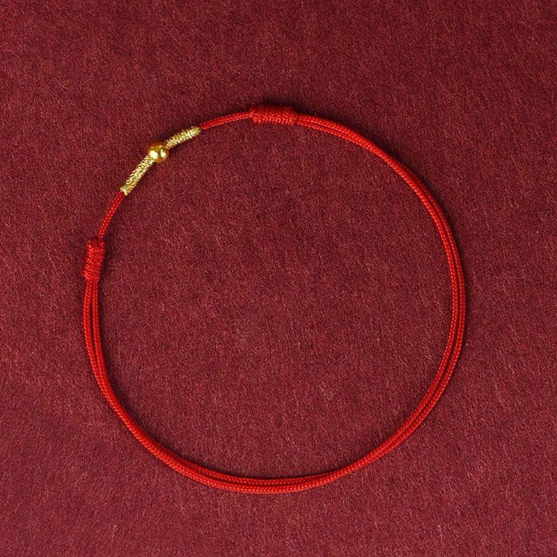 Fashion Handmade Bracelet Red Rope Lucky Bangle Women Men Best Bracelet Anklet AVE