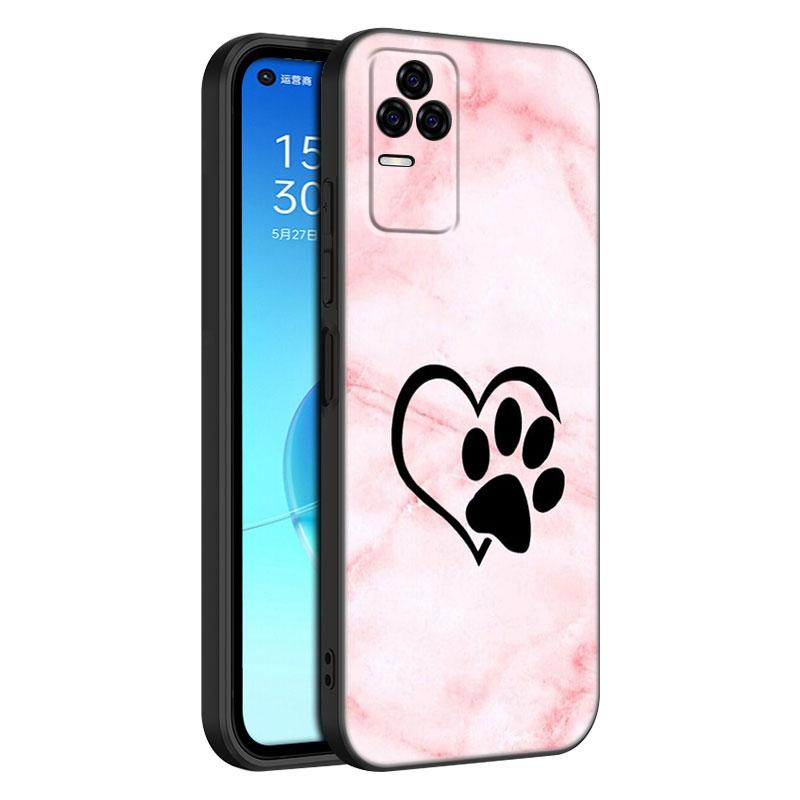 Dog Paw Best Friends Phone Case For Xiaomi POCO F2 F3 M2 M3 M4 X3 X4 Pro NFC F4 GT 5G F1 X2 C3 C31 C40 M5S Soft TPU Black Cover