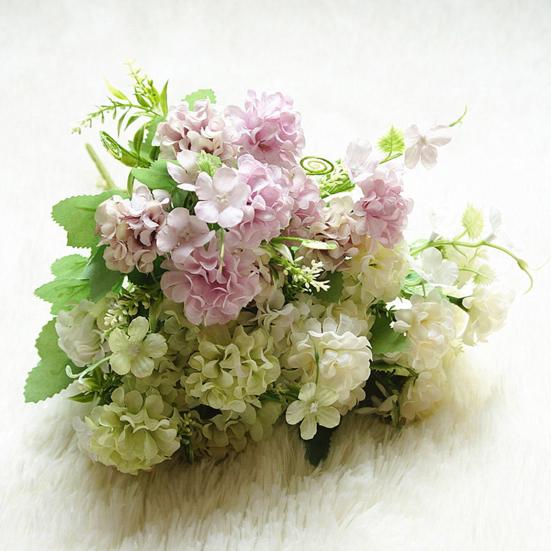 Цветочный горшок многоразовый яркий подарок красочный искусственный букет цветов для сада, офиса, кофейни