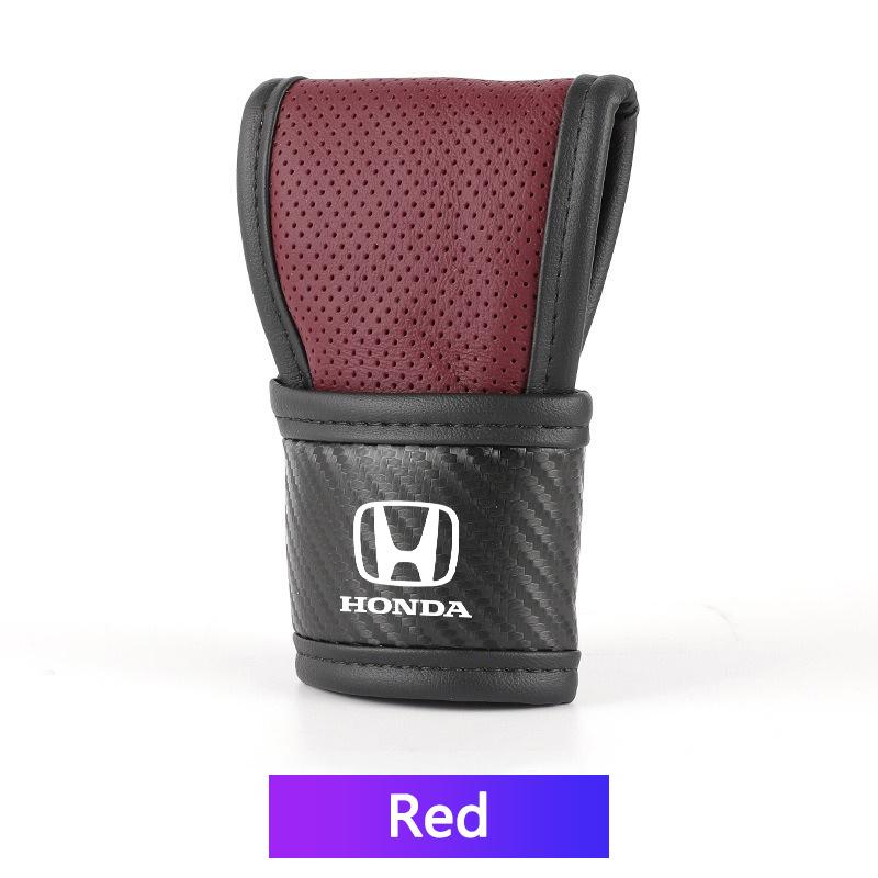 ARD1 High Quality Car Logo Shift Handle Covers Non-Slips Gearshift Cover For Honda Civic Accord Fit City Vezel CRV Odyssey Pilot Jazz