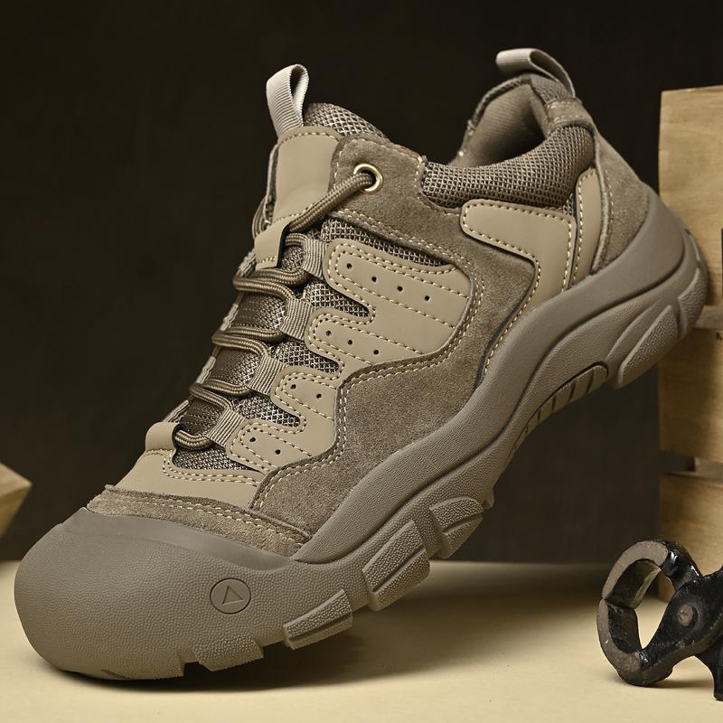 Замшевая кожаная походная обувь для мужчин кроссовки походная обувь для путешествий скалолазание повседневная обувь мужская нескользящая походная обувь для мужчин