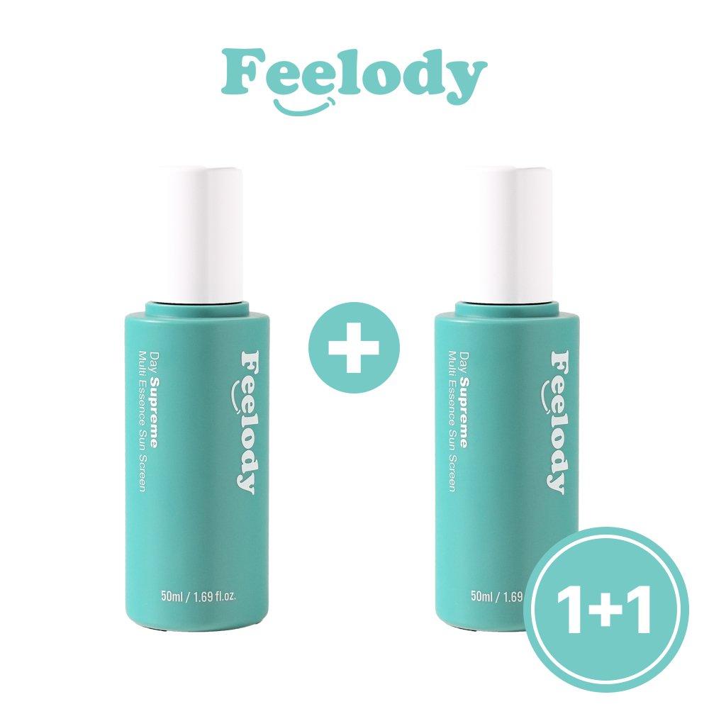 Feelody Мягкая эссенция с гиалуроновой кислотой White Cloud Moisture Sun Cream SPF50+ PA++++ 50 мл * 2 шт.