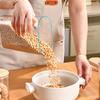 Wood Lid Plastic Airtight Canister Kitchen Storage Bottles Jars Food Container Grains Coffee Beans Grains Candy Jar Containers