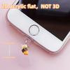 2D Acrylic Flat Four Kittens Phone Dust Plug Charm, Phone Charging Port Cover, Phone Decoration
