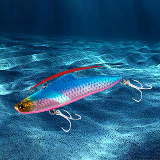 Рыболовная приманка VIB 10 см/33 г с крючками, тонущая светоотражающая 3D жесткая искусственная приманка для ловли пресноводной соленой форели, окуня, судака, аксессуары