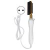 Hot Comb Electric Safe Reliable Convenient Practical Dual Voltage Fast Heating Hair Straightener