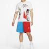 Air Jordan Sport DNA SS20 Printed Short Sleeve TEE Men White Men's CJ6224-100