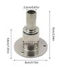 22mm 24mm Thru Hull Fitting 316 Stainless Steel Exhaust Connector Socket for Boat Yacht Marine Engine, Marine Grade Hardware Kit
