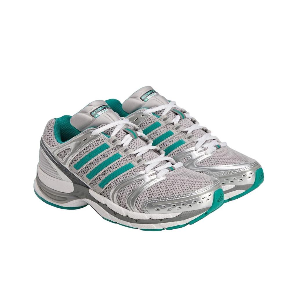 Спортивные и Богатые x adidas Adistar Control 5 Серебристый Чистый Бирюзовый Унисекс Кроссовки Серый-Два IH9708