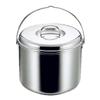 CAPTAIN STAG 3-layer Steel Pot with Vine 23cm M-8604