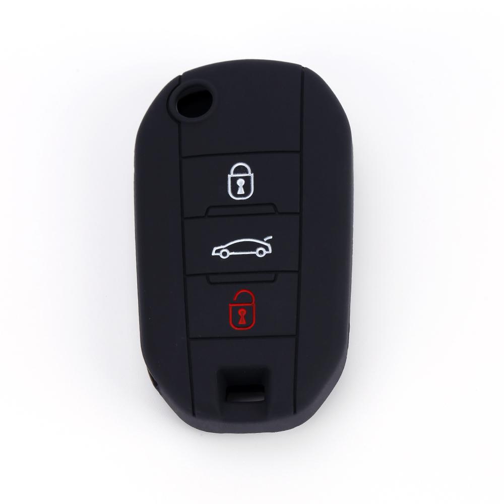 Чехол-крышка для складного автомобильного ключа для Peugeot 508 301 2008 3008 408 4008 308 Чехол-защитный держатель для автомобильного ключа для Citroen C4 CACTUS C5 C3 C4L