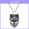 Pendant Panther Black Necklace And Keychain With Alloy For Movie Gift