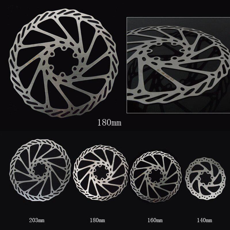 Ротор тормозного диска из нержавеющей стали для горного велосипеда, 140/160/180/203 мм, 6 болтов для G3