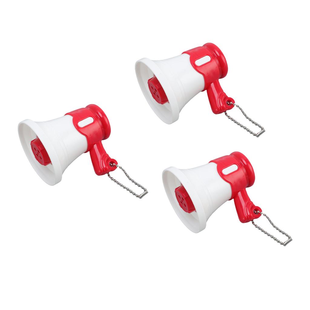 3 шт. Мини Мегафон Игрушка Детский Забавный Музыкальный Громкоговоритель Брелок со Встроенными Песнями Ролевая Игра Притворство