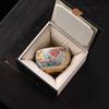 Полноцветная желтая чашка мастера Ру kiln, высококачественная, с золотой и серебряной нитью, ретро, чайная чашка, пиала, легкая роскошь, деловой подарок, сувенир