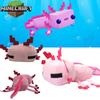 Hot Selling Axolotl Stuffed Animal Cute Cartoon Plush Toy Pink 30cm