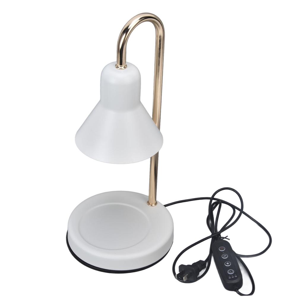 Лампа-свеча с подогревом, 3 уровня, регулировка яркости, металлическое покрытие, GU10, лампочка-свеча