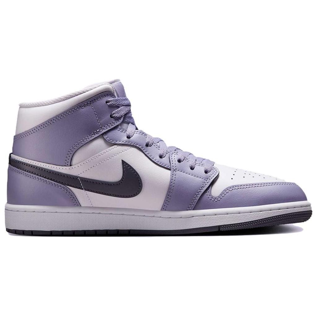 Air Jordan 1 Mid Indigo Haze Dark Blue Unisex Sneakers White Dark-Blue-Grey DQ8426-145
