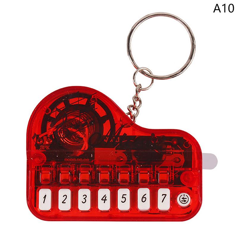 Портативный музыкальный инструмент игрушечный брелок пианино мини электронная клавиатура брелок