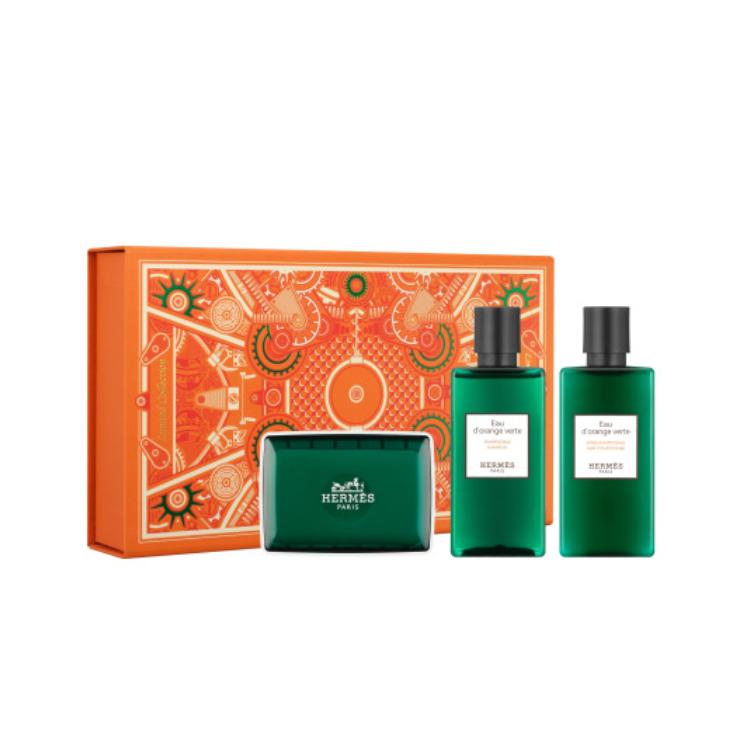 Hermes Amenity Travel Special Set of 7 Items (hair/body/perfume)