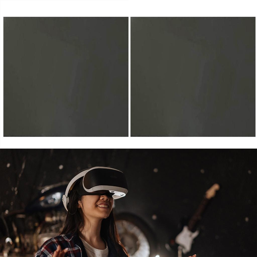 2 шт. 10x10 см Поляризатор Линейный поляризационный фильтр Несамоклеящаяся пленка для образовательной физики Фотографии Освещения