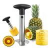 Pineapple Cutter, Pineapple Slicer, Pineapple Knife, Stainless Steel Pineapple Peeler, Improved, with Non-Slip Handle, Fruit Cutter, Corer for