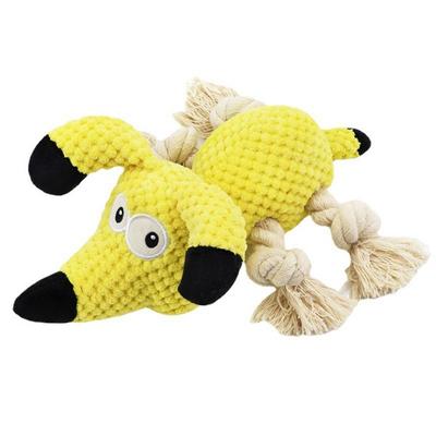 Игрушка для домашних животных Tug Play Squeak Safari Jungle Зубная кукла, 1шт, Щенок