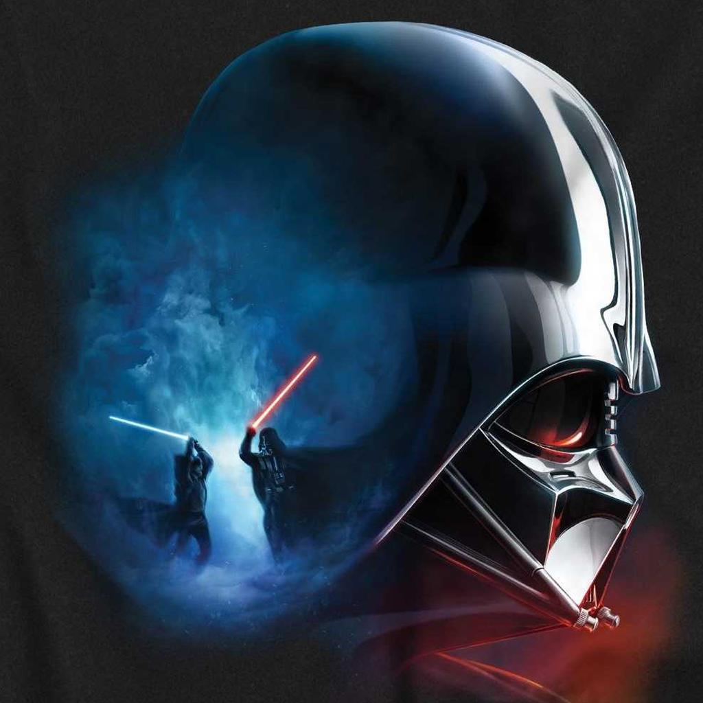 Star Wars Childrens/Kids Obi Wan Kenobi Vader Poster T-Shirt