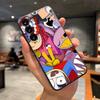 Потрясающий D-Digital C-Circus Чехол для телефона Samsung A56 A36 A26 A16 A15 A25 A35 A55 A14 A34 A24 A54 Черный Мягкий Чехол