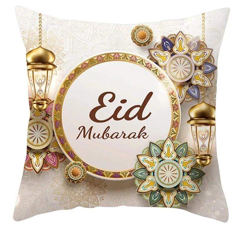 Чехол для подушки Eid Рамадан Карим, чехол для подушки, домашний декор, исламский мусульманский чехол для подушки Eid, украшение для праздника Ид